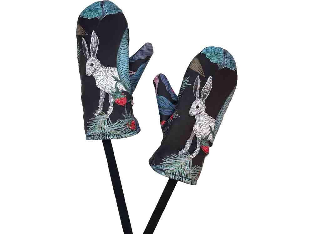 Варежки Зайцы - 2