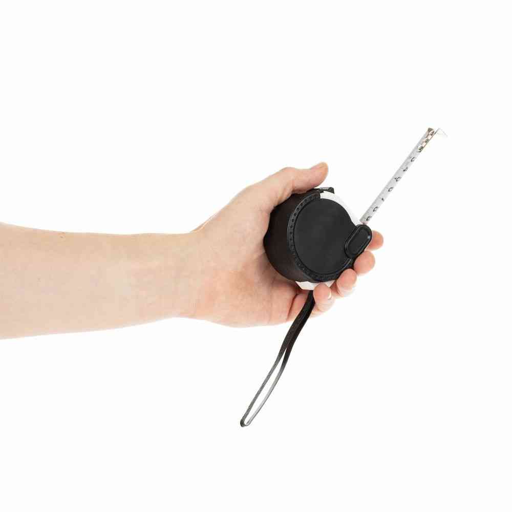 Рулетка Meter Plan, 3 м, черная с белым - 6