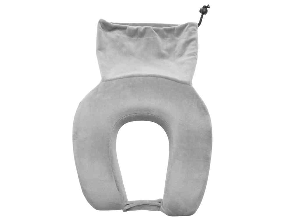 Подушка с эффектом памяти и вшитым чехлом Stash & Snooze - 2