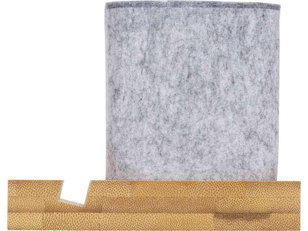 Подставка для ручек и телефона из бамбука Takeshi - 4