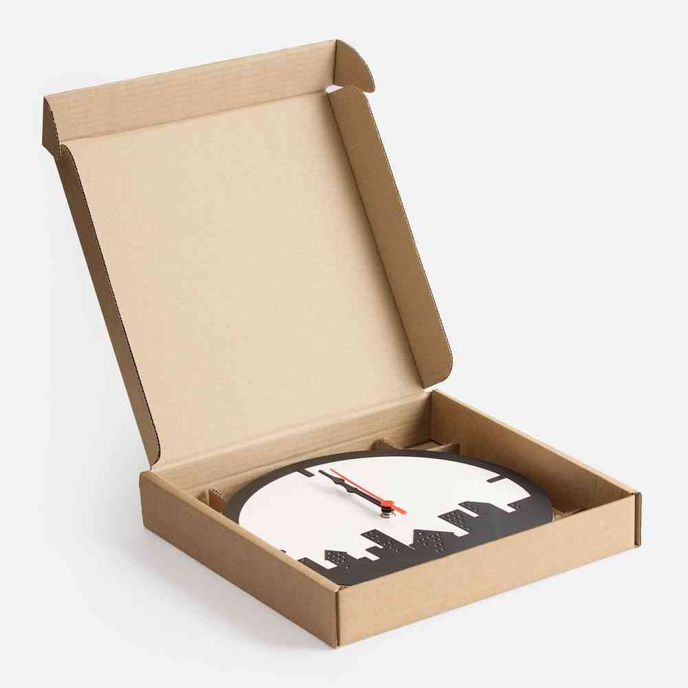 Часы «Города», черные - 6