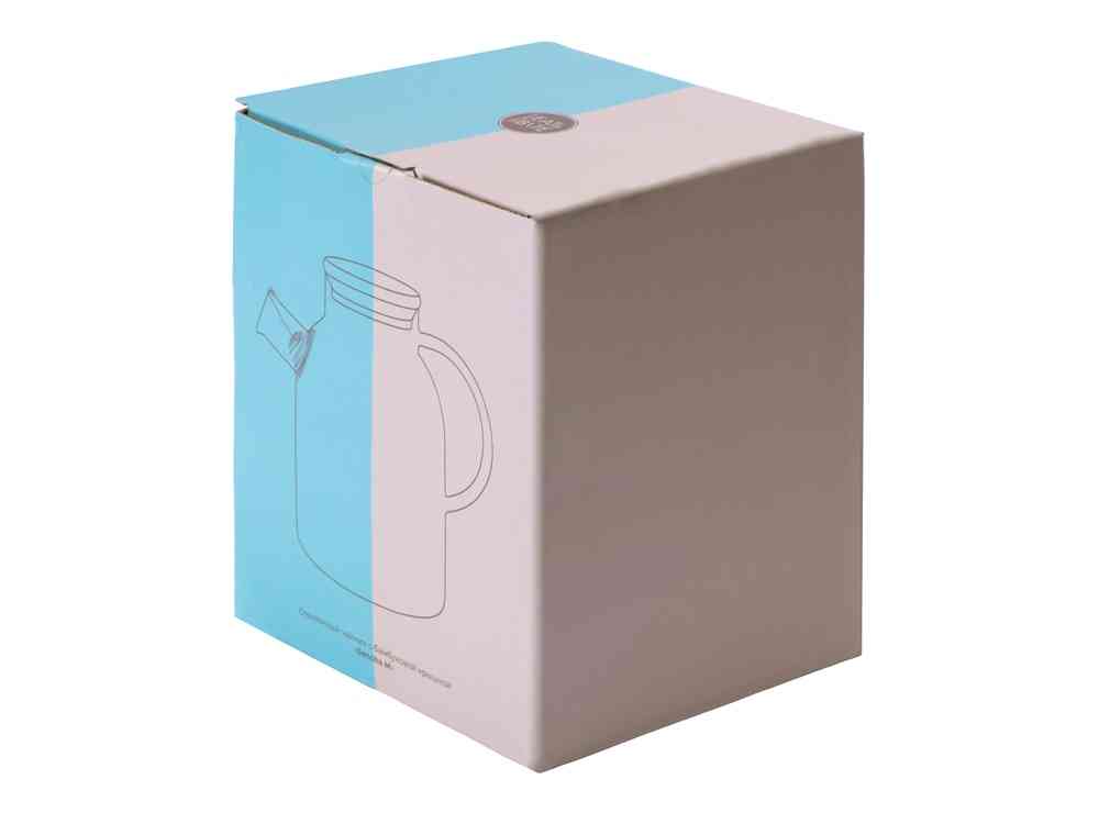 Стеклянный чайник с бамбуковой крышкой Sencha M - 8