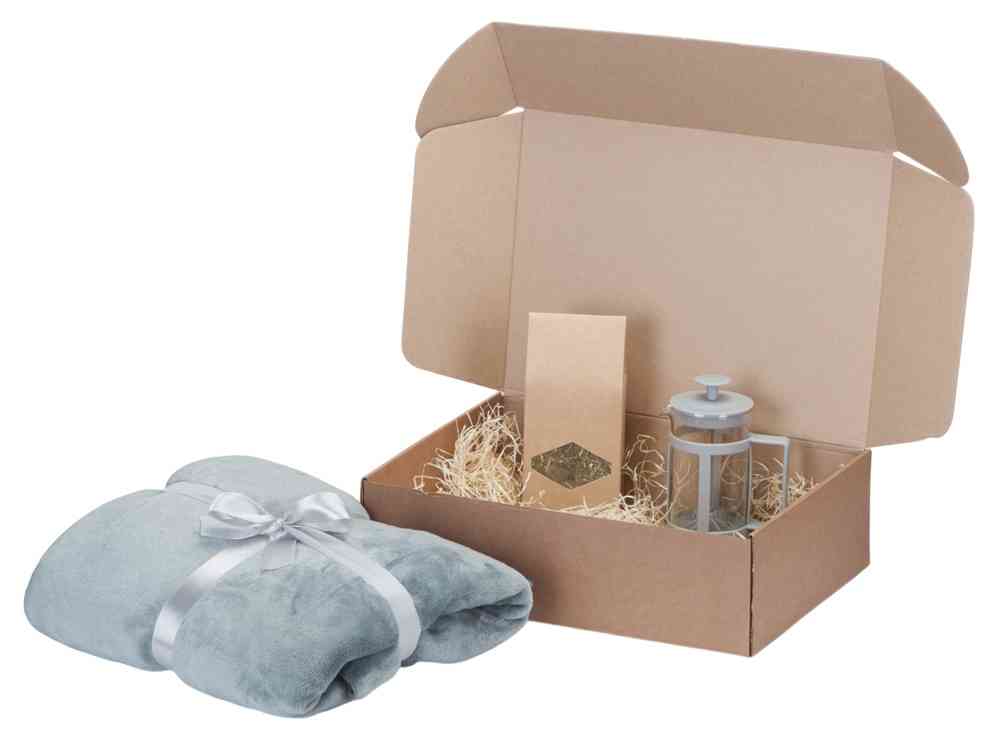 Подарочный набор Tea time с пледом - 2