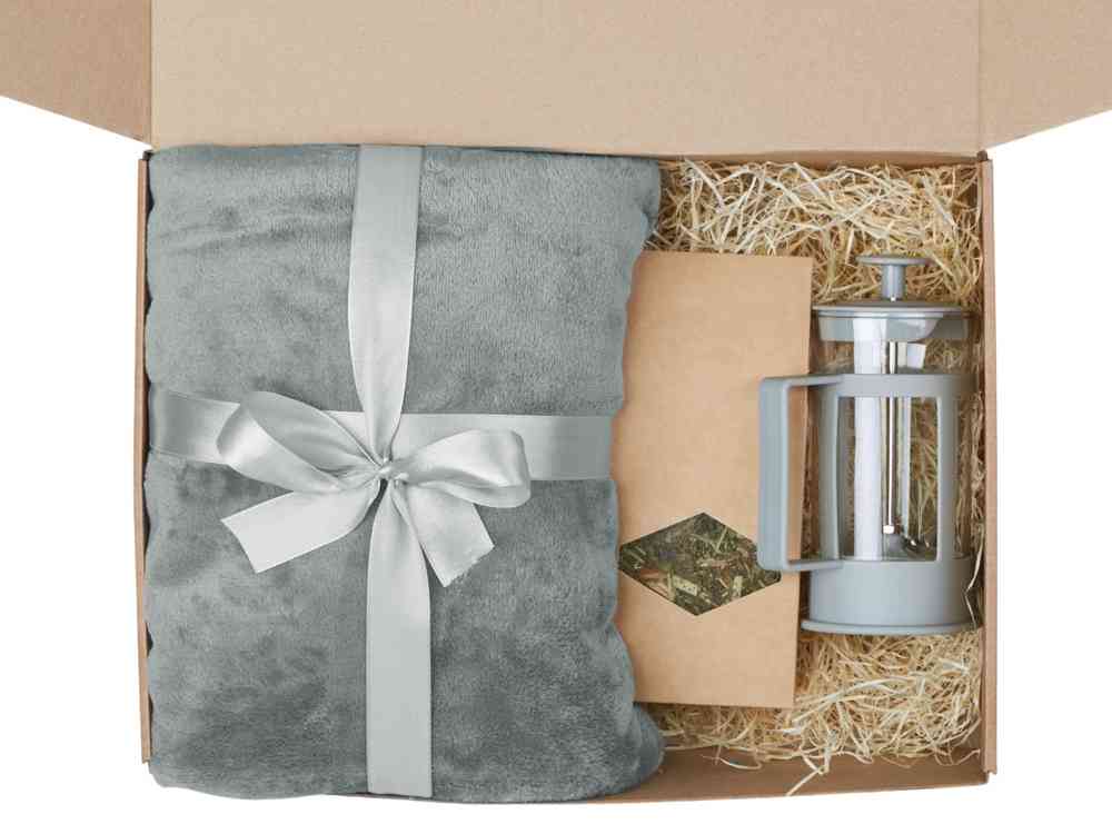 Подарочный набор Tea time с пледом - 3