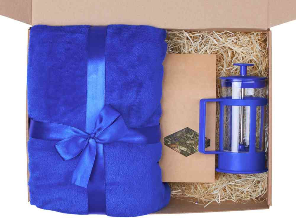 Подарочный набор Tea time с пледом - 3