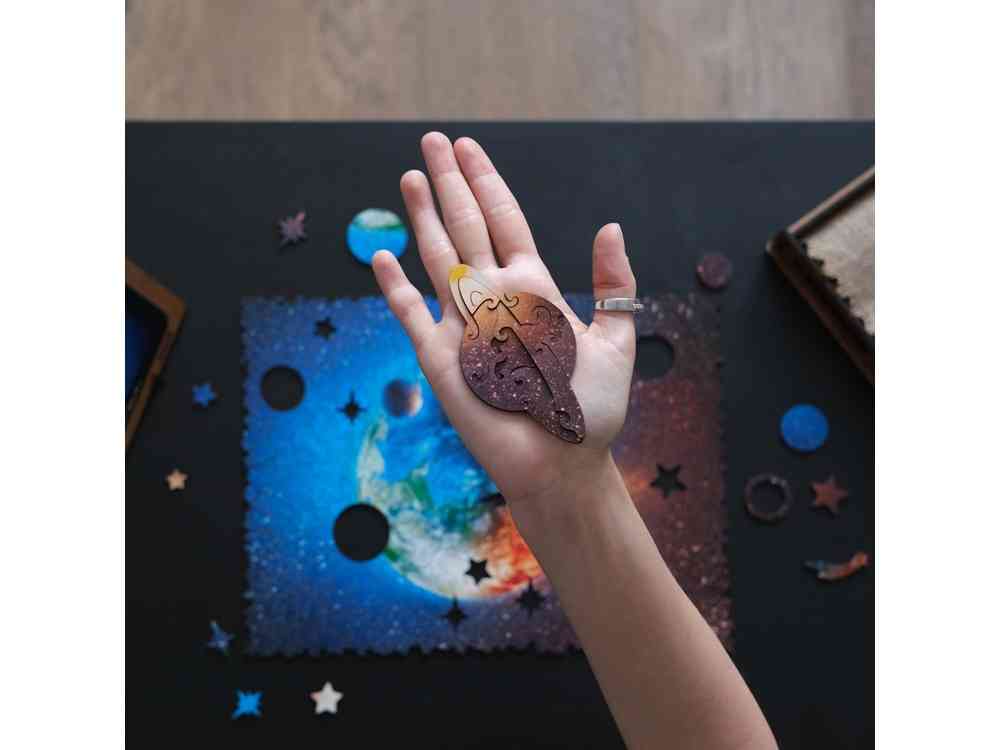 Деревянный пазл Earth - 3