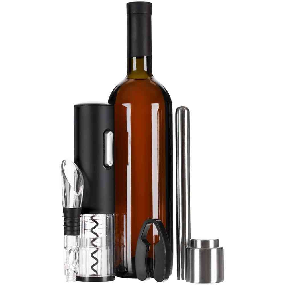 Винный набор Wine Diesel, черный - 4