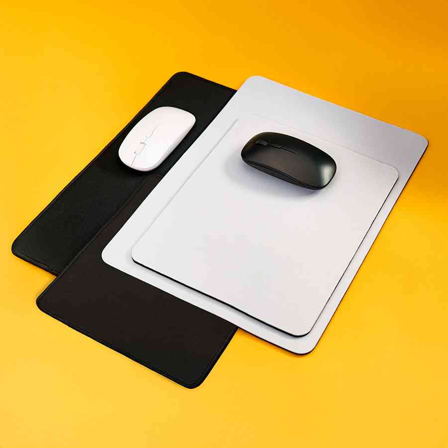 Коврик для мыши GLIDE S, 26*21*0,3см, прошитый край, черный - 7