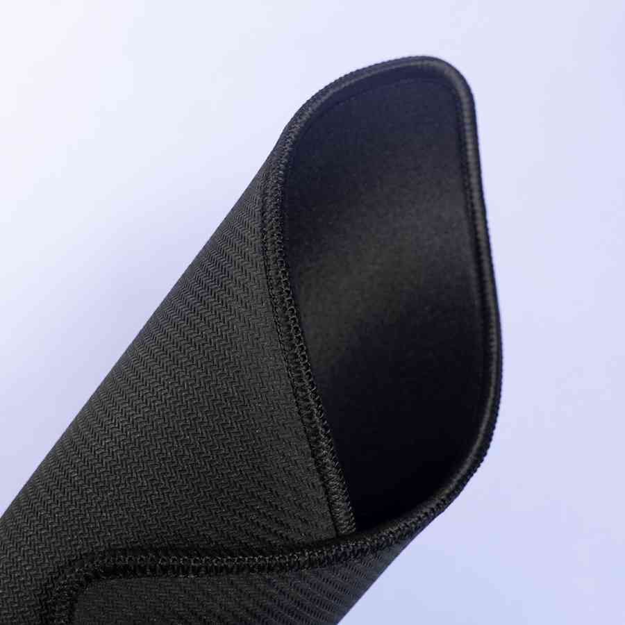 Коврик для мыши GLIDE S, 26*21*0,3см, прошитый край, черный - 4