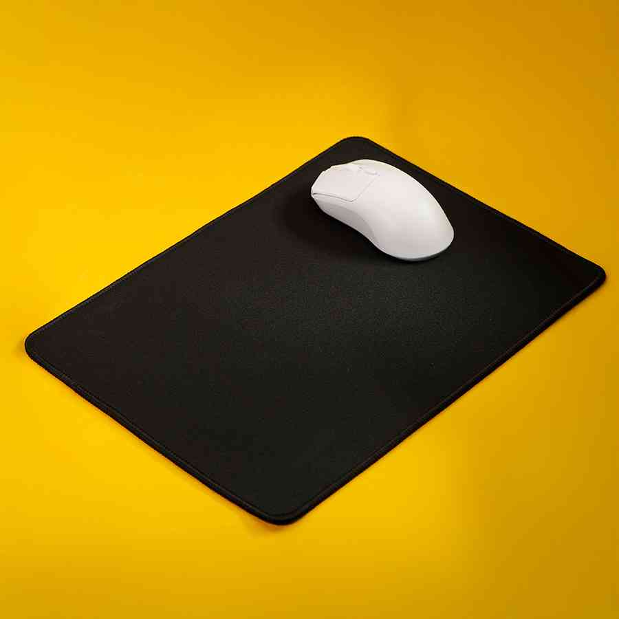 Коврик для мыши GLIDE M, 35*25*0,3см, прошитый край, черный - 5