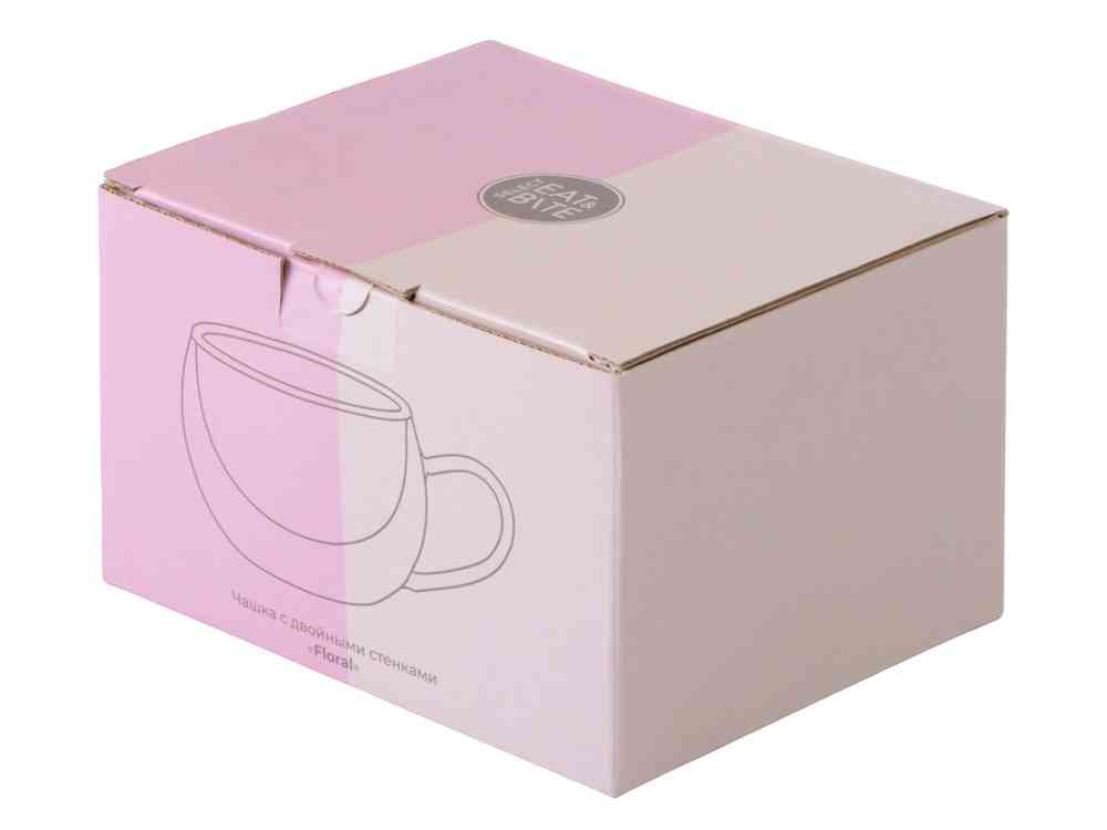 Чашка с двойными стенками Floral - 7