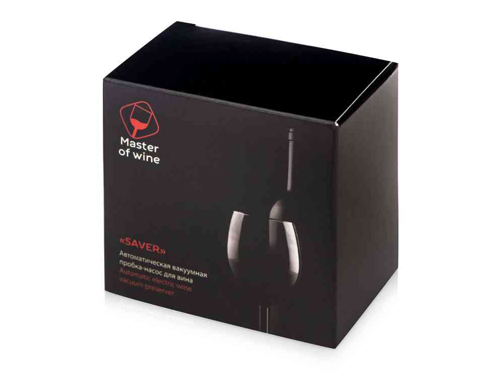 Автоматическая вакуумная пробка - насос для вина Saver - 8