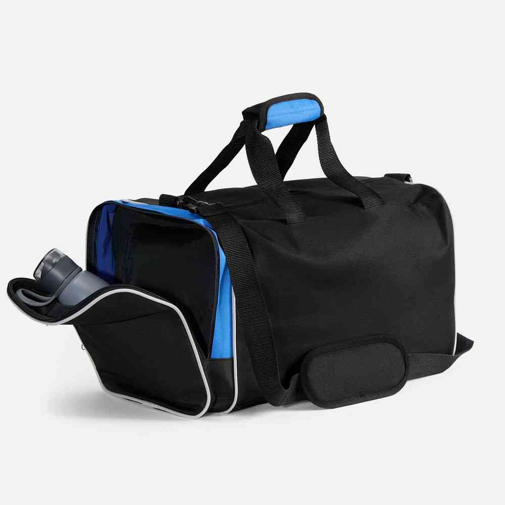 Спортивная сумка Fitnext, черная с синим - 4