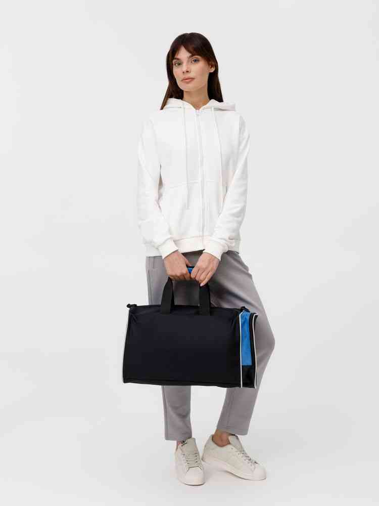 Спортивная сумка Fitnext, черная с синим - 7