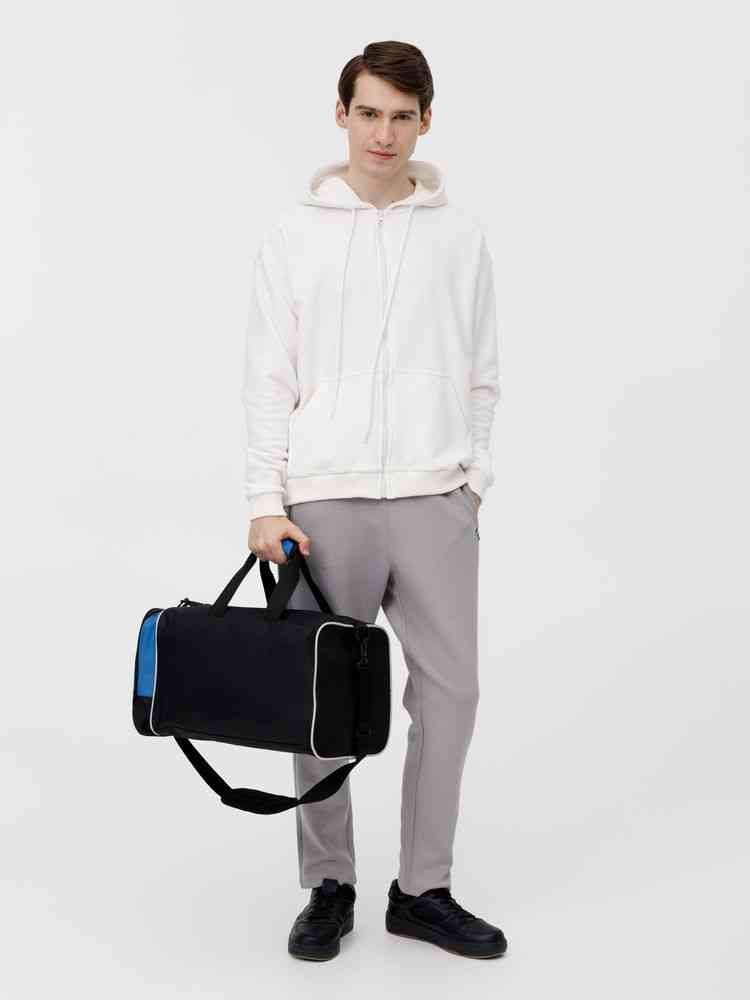 Спортивная сумка Fitnext, черная с синим - 9