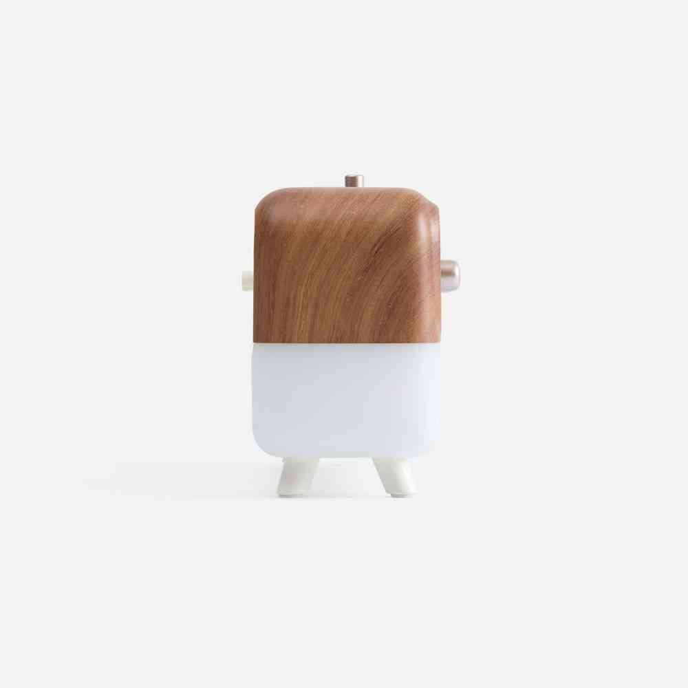 Bluetooth-колонка с беспроводной зарядкой, часами и подсветкой Multiverse, ver.2 - 5