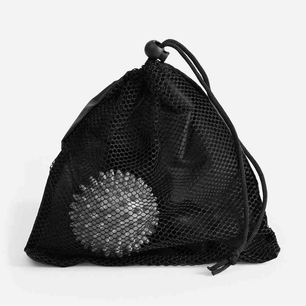 Набор массажных мячей для MФР Relaxify, черный с серым - 7