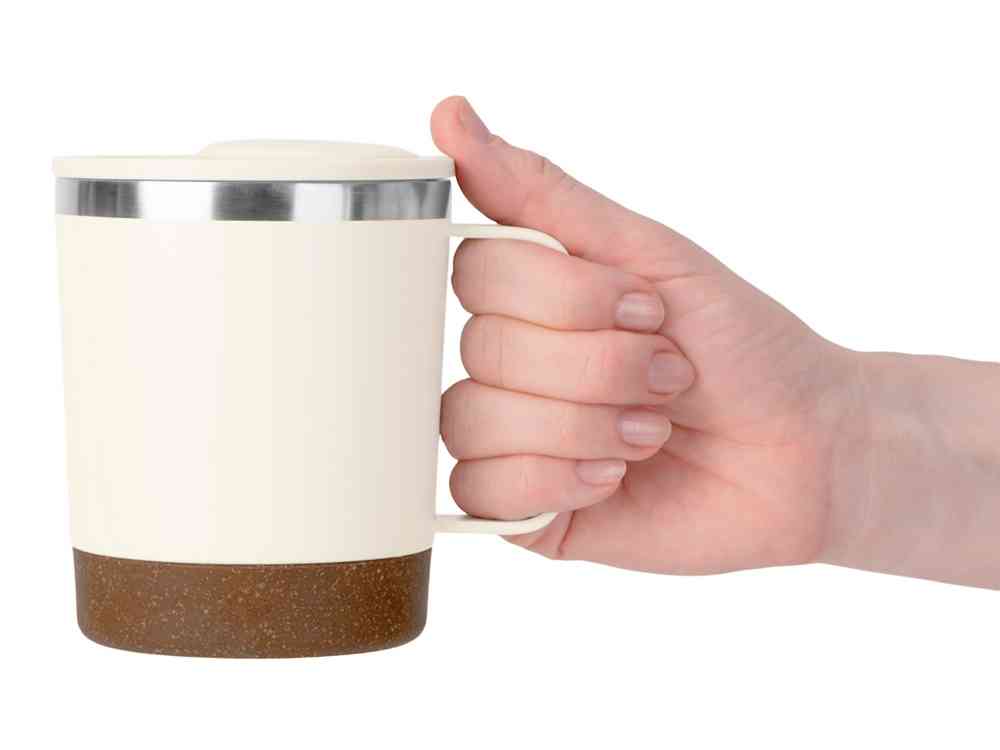 Стальная кружка с двойными стенками и магнитным клапаном Swipe - 10