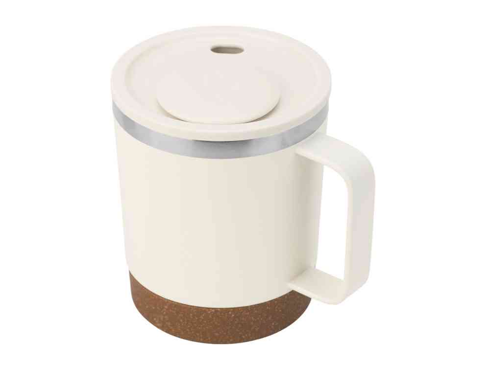 Стальная кружка с двойными стенками и магнитным клапаном Swipe - 2