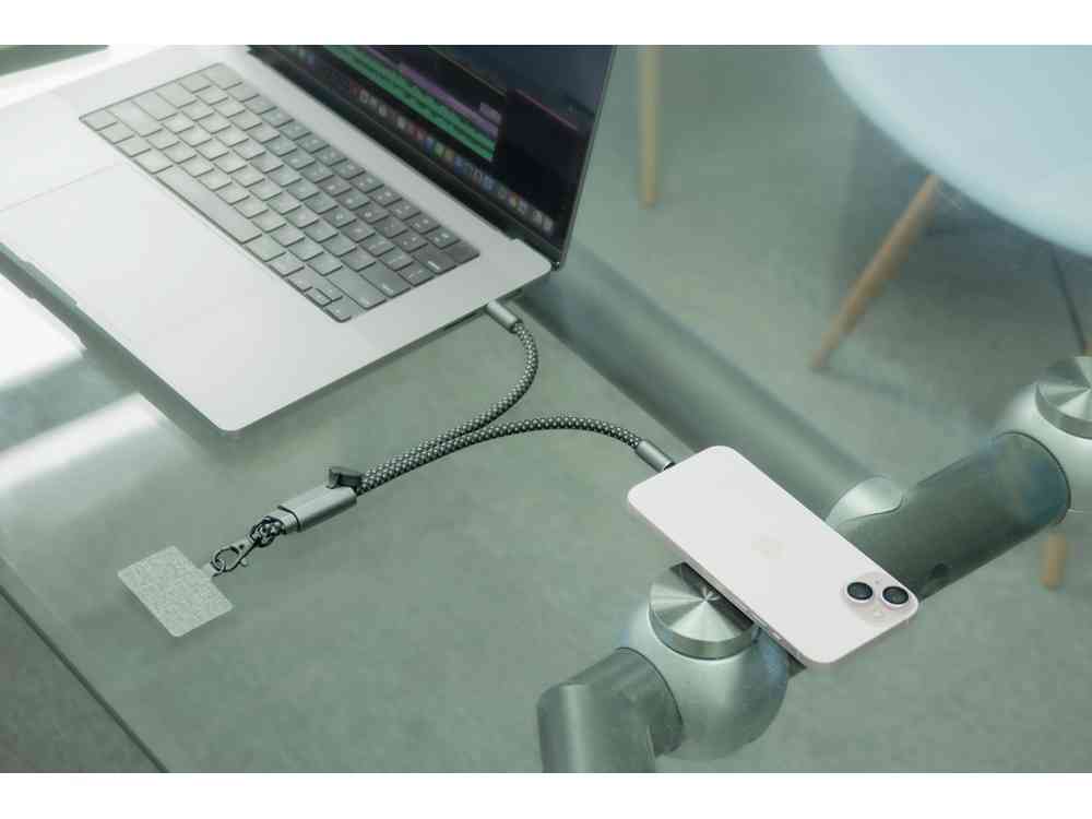 Ремешок-держатель для телефона с зарядным кабелем USB-C - USB-C Lany Wristband Charge Eco - 14