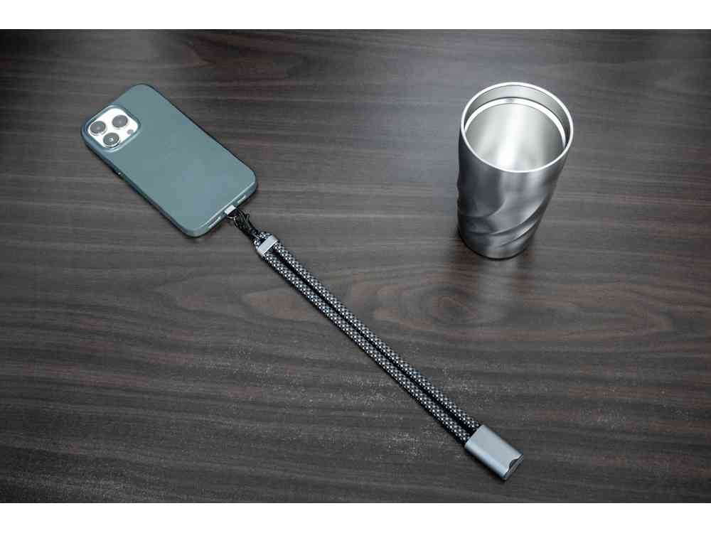 Ремешок-держатель для телефона с зарядным кабелем USB-C - USB-C Lany Wristband Charge Eco - 16