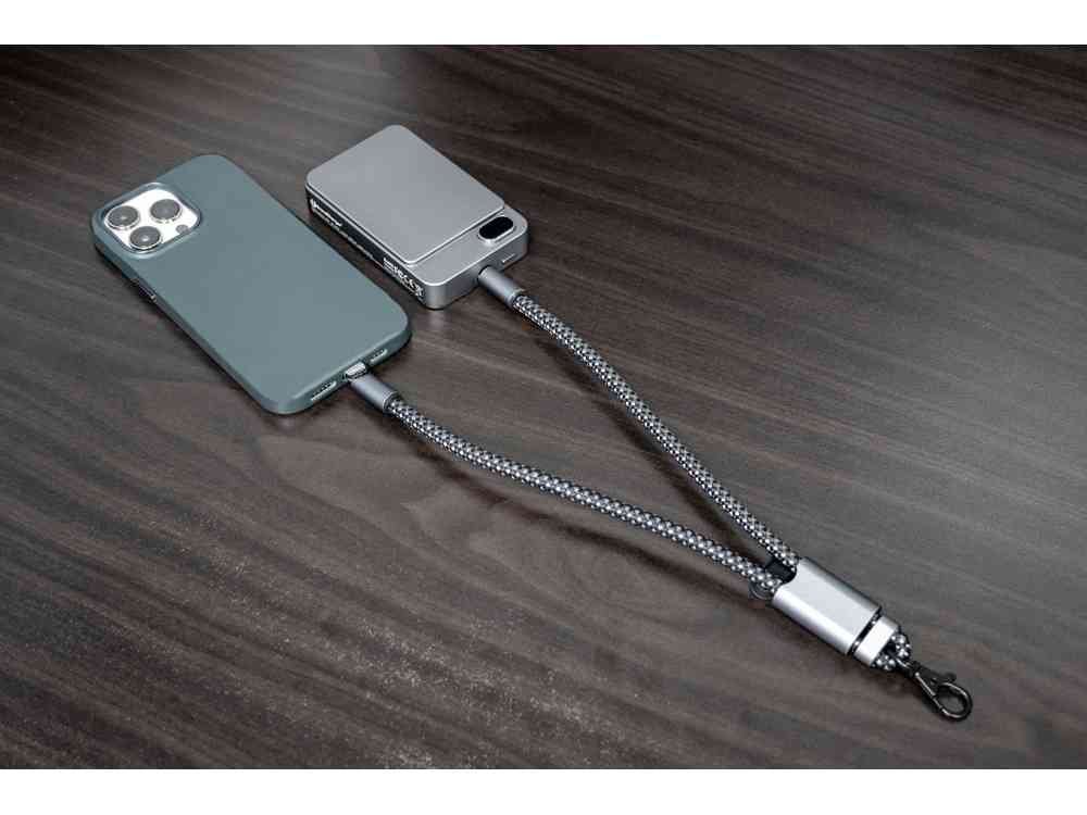 Ремешок-держатель для телефона с зарядным кабелем USB-C - USB-C Lany Wristband Charge Eco - 17