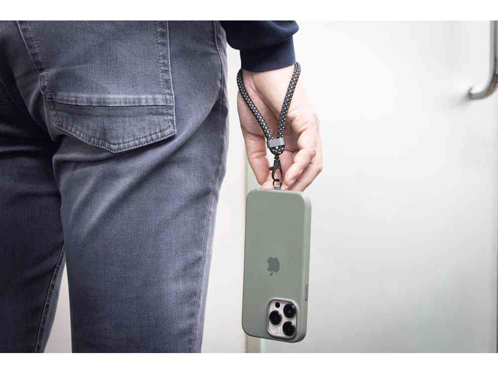 Ремешок-держатель для телефона с зарядным кабелем USB-C - USB-C Lany Wristband Charge Eco - 18