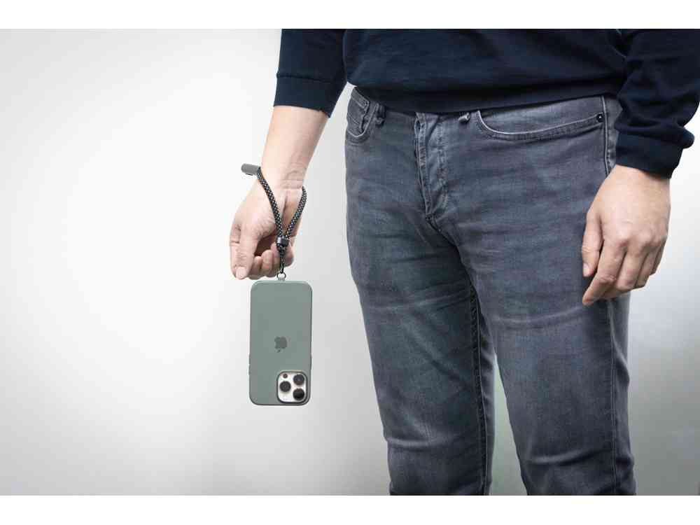 Ремешок-держатель для телефона с зарядным кабелем USB-C - USB-C Lany Wristband Charge Eco - 19