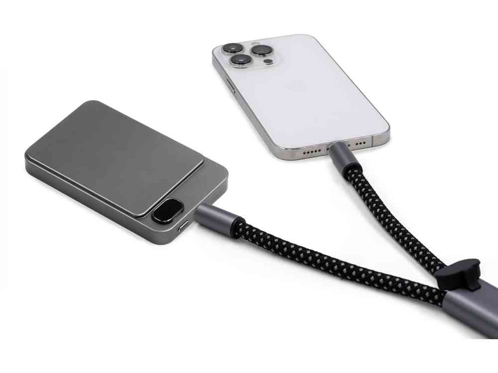 Ремешок-держатель для телефона с зарядным кабелем USB-C - USB-C Lany Wristband Charge Eco - 3