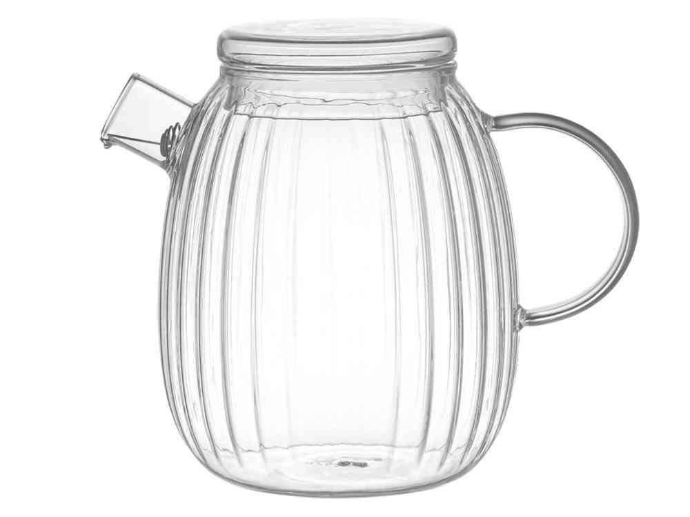 Стеклянный заварочный чайник с гранями Prism - 2