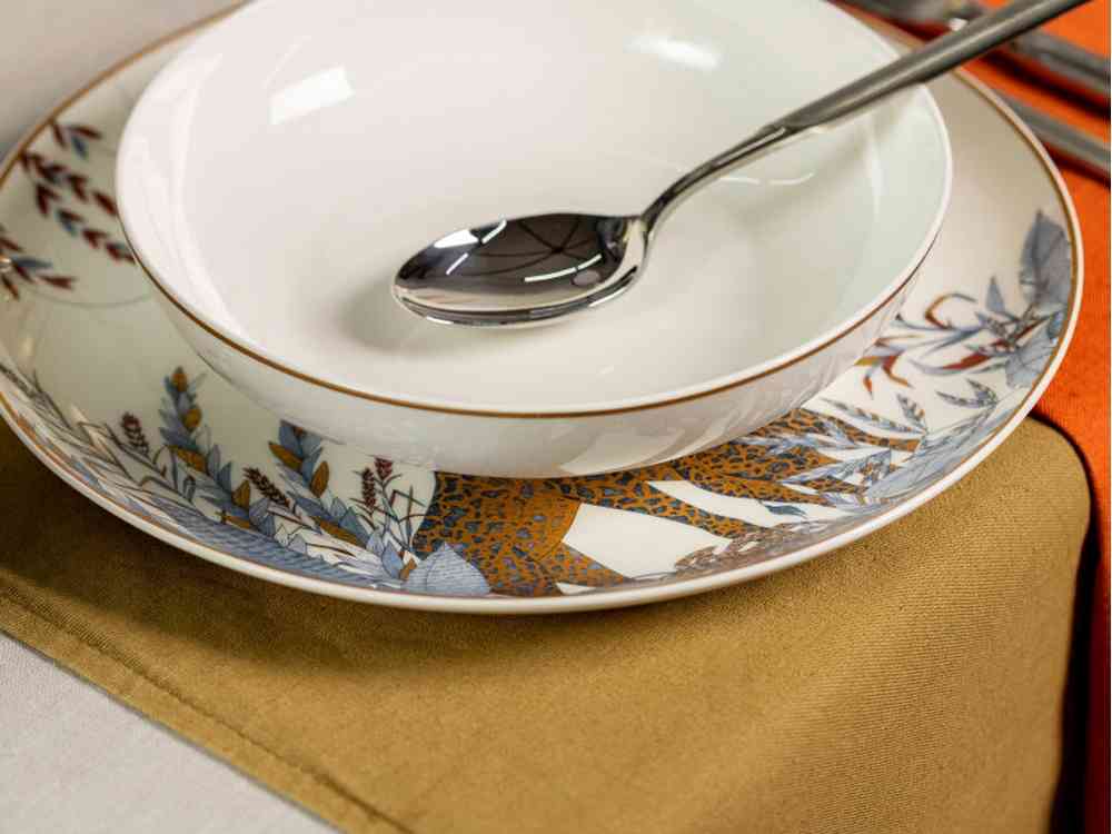 Суповая тарелка S.PLATE 2 UNI WHT - 4