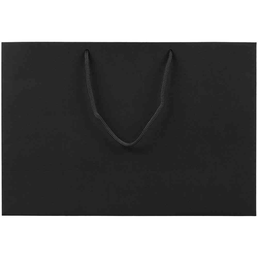 Пакет бумажный Ample Plus M, черный - 2