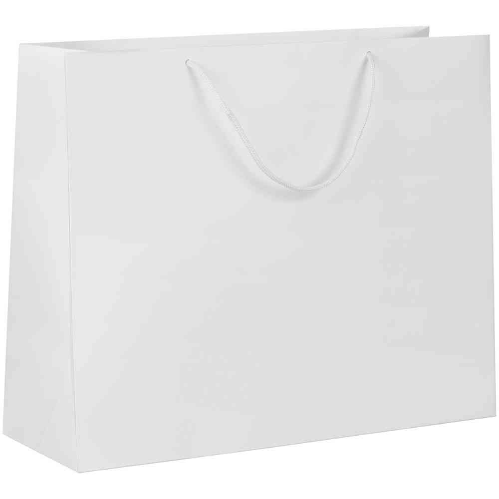 Пакет бумажный с ламинацией Lami Tote L, белый