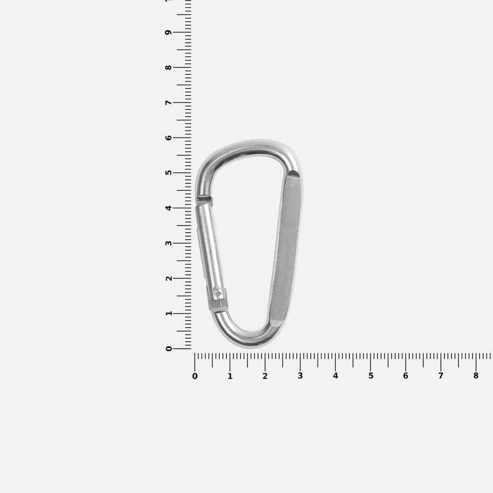 Карабин Raby, серебристый - 4