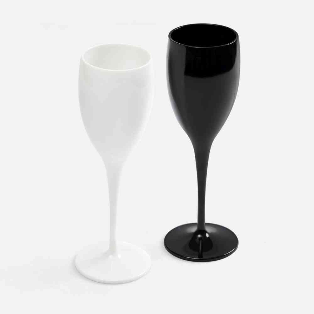 Бокал для шампанского Empresa, белый - 3