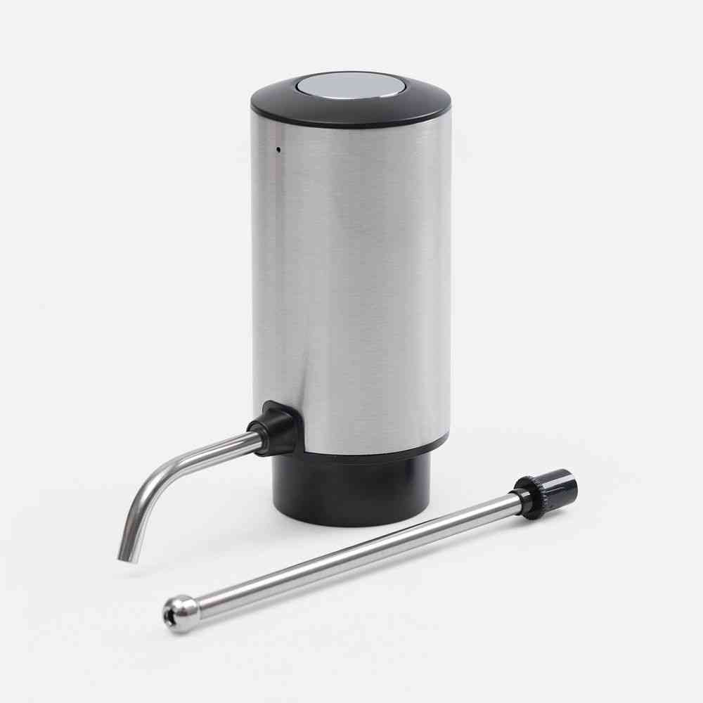 Электрический аэратор-дозатор для вина Tuoretta, серебристый - 5