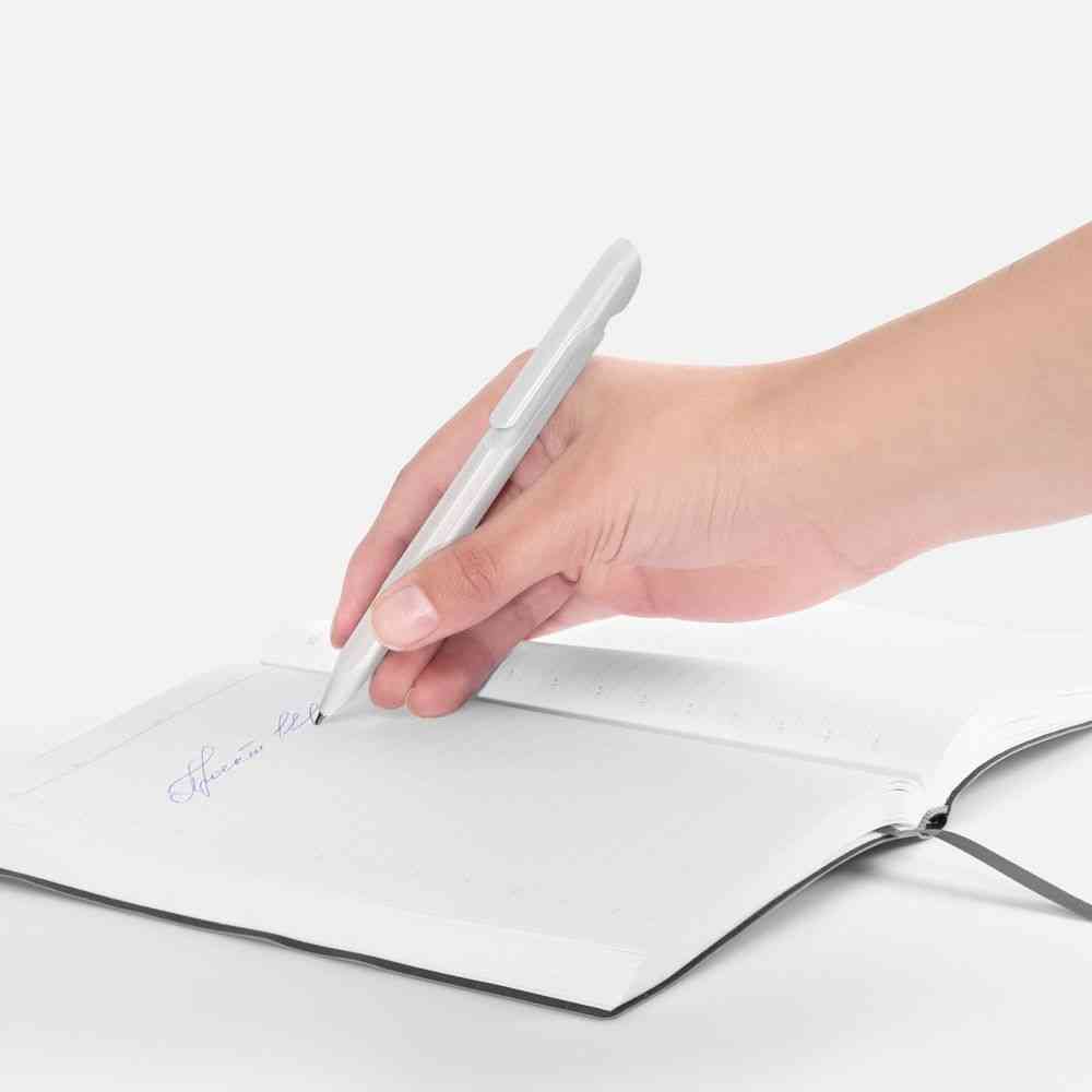 Ручка шариковая Evoxx Recycled, белая - 6