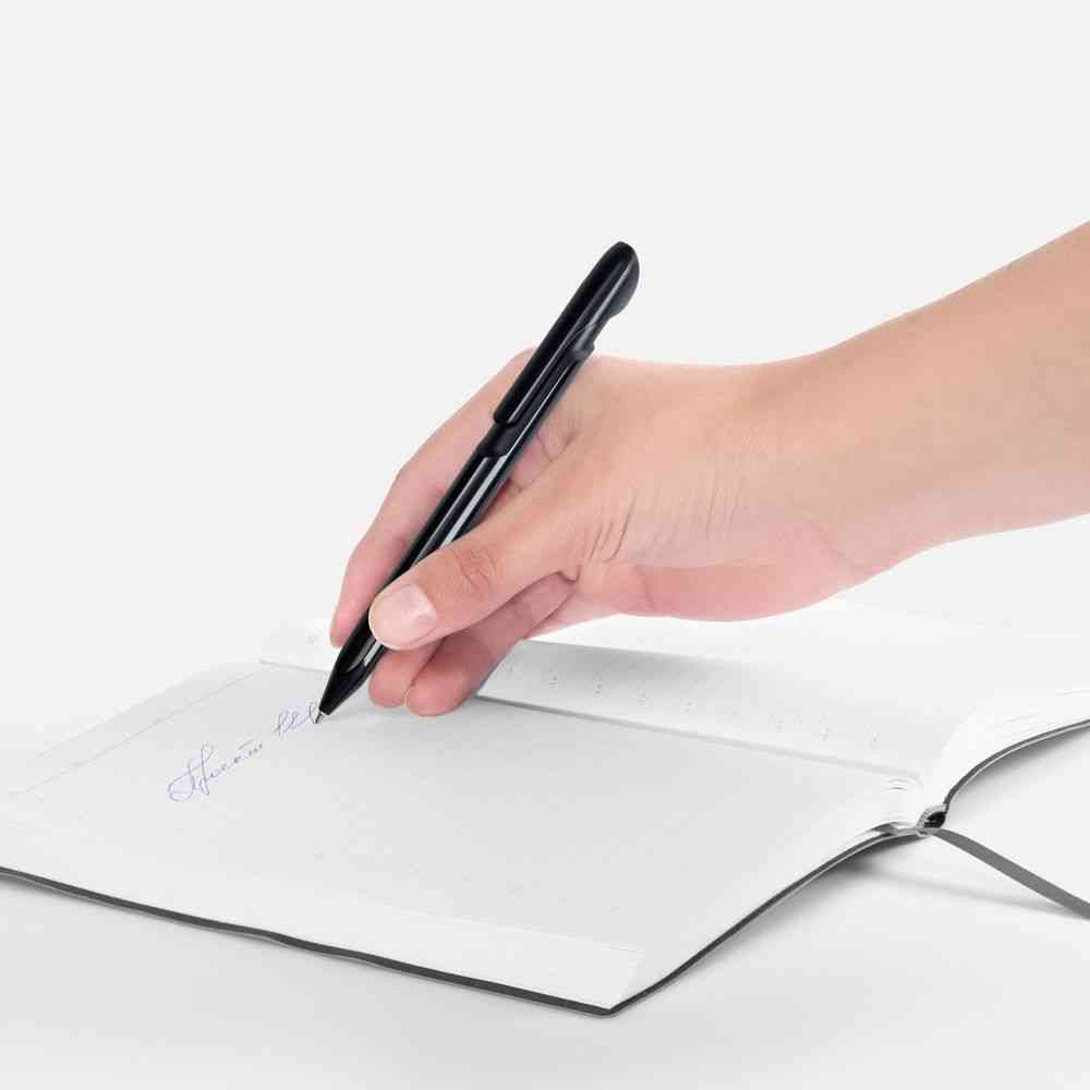 Ручка шариковая Evoxx Recycled, черная - 6