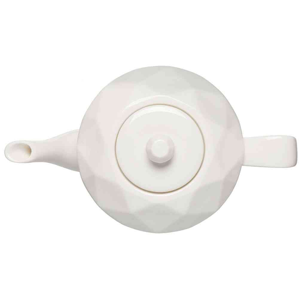 Чайник Diamante Bianco, белый - 4