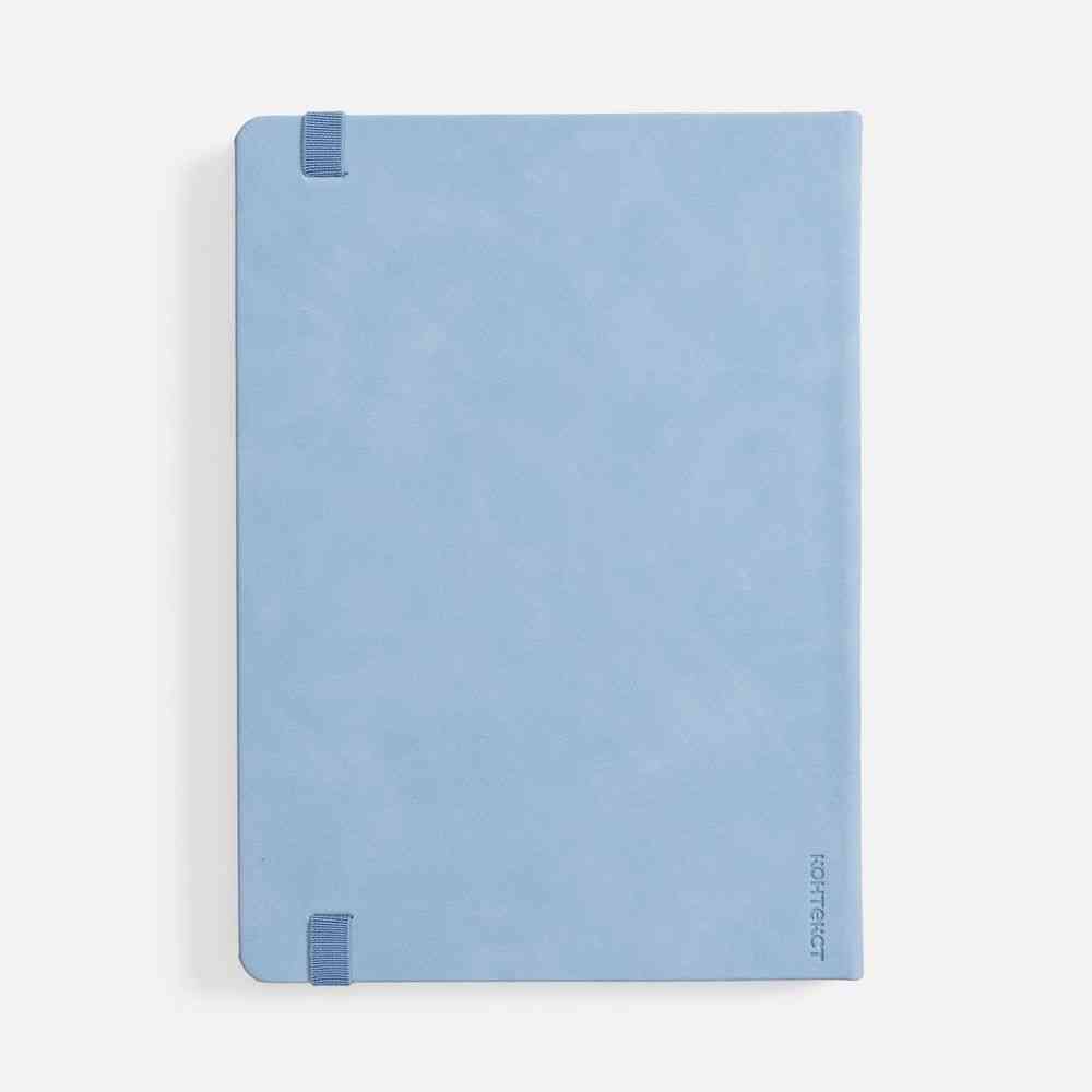 Ежедневник Urban Metal, недатированный, голубой - 2