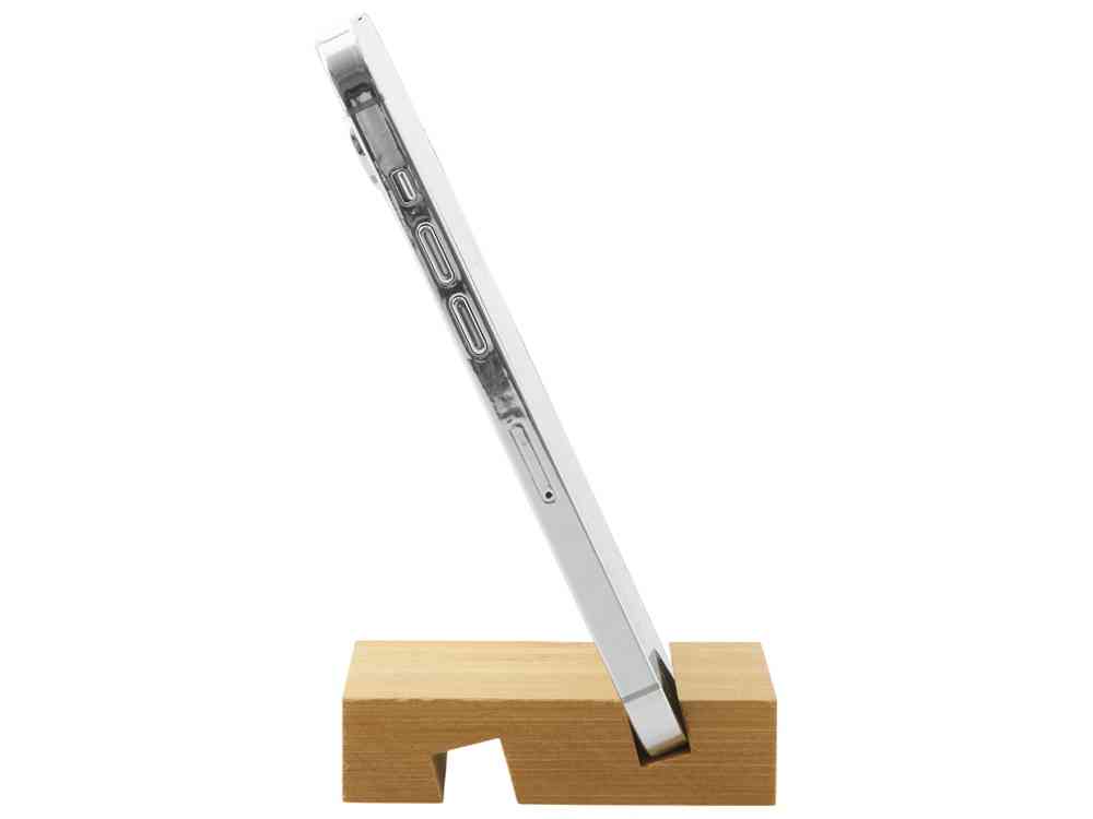 Подставка для телефона Plix из бамбука - 6