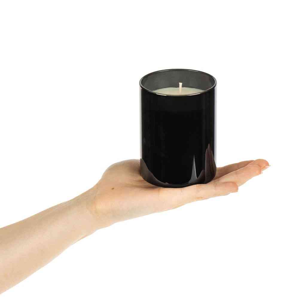 Ароматическая свеча Flikka, сандал и амбра, черная - 4