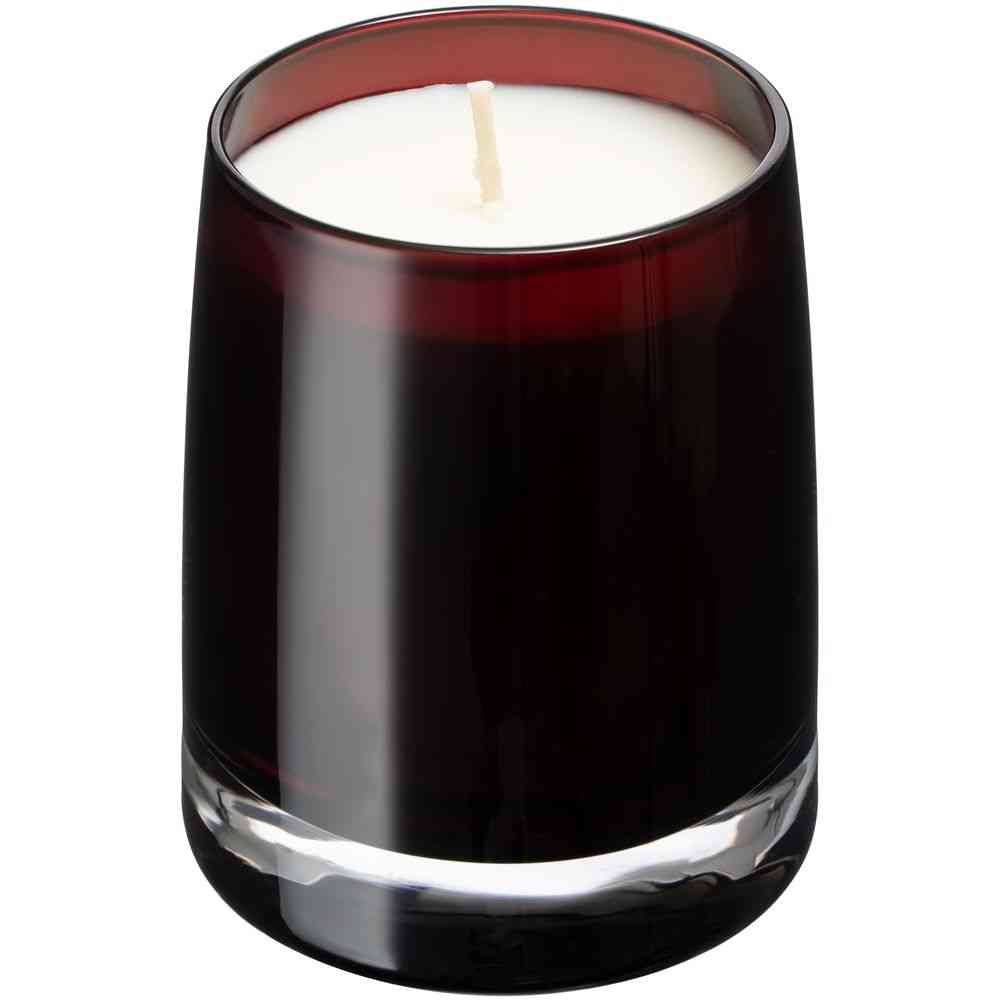 Ароматическая свеча Fragnola, грейпфрут и ветивер, бордовая