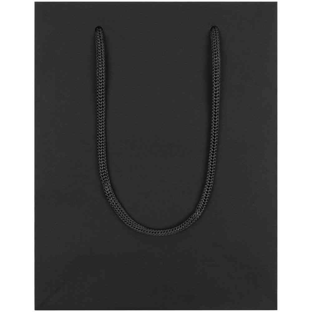 Пакет бумажный Vid S, черный - 2