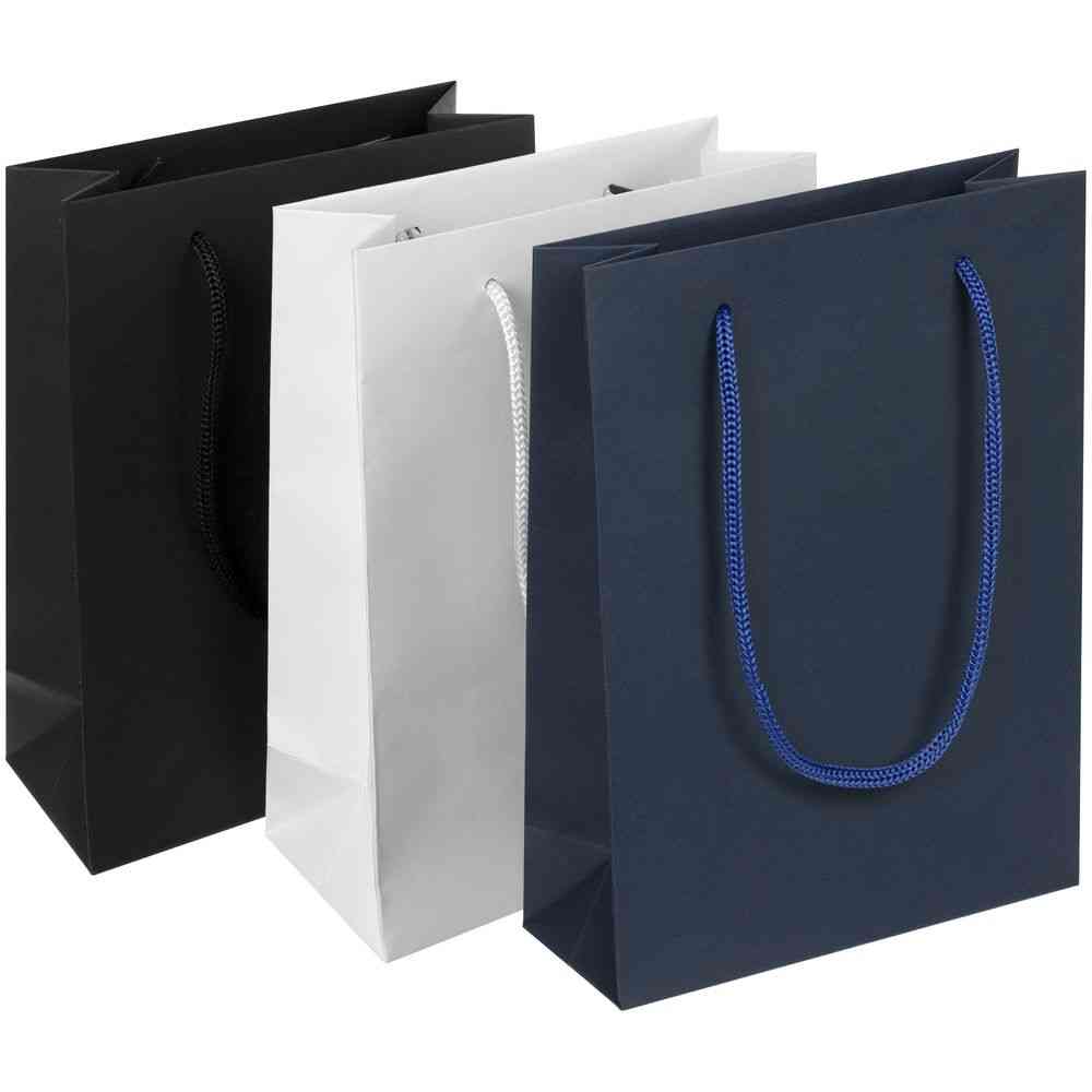 Пакет бумажный Vid S, черный - 3