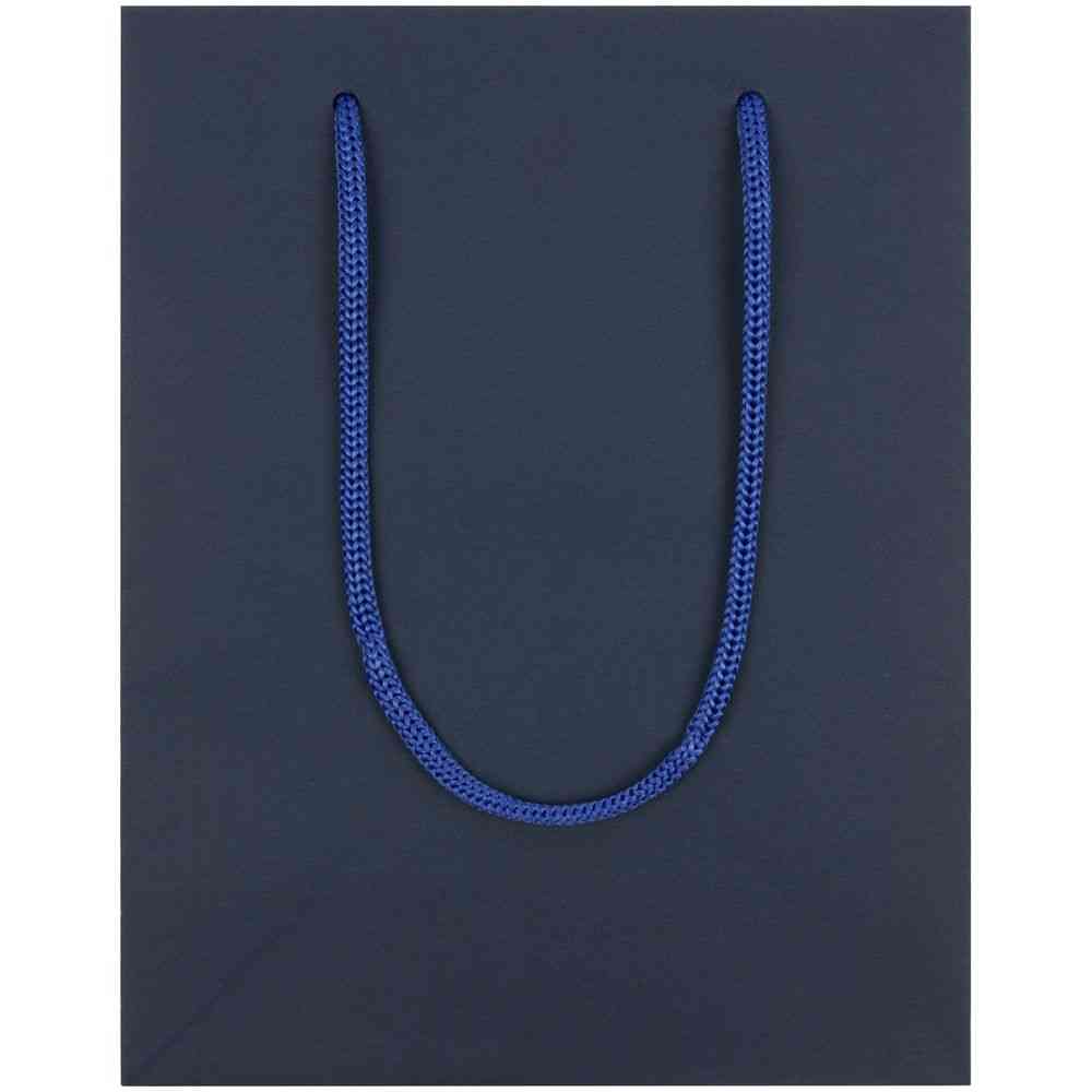 Пакет бумажный Vid S, синий - 2