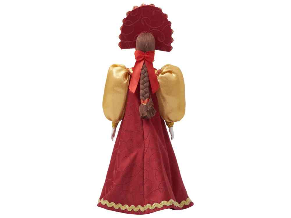 Подарочный набор: кукла фарфоровая, мёд с миксом из орехов - 17