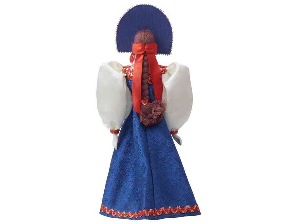 Подарочный набор: кукла фарфоровая, мёд с миксом из орехов - 12