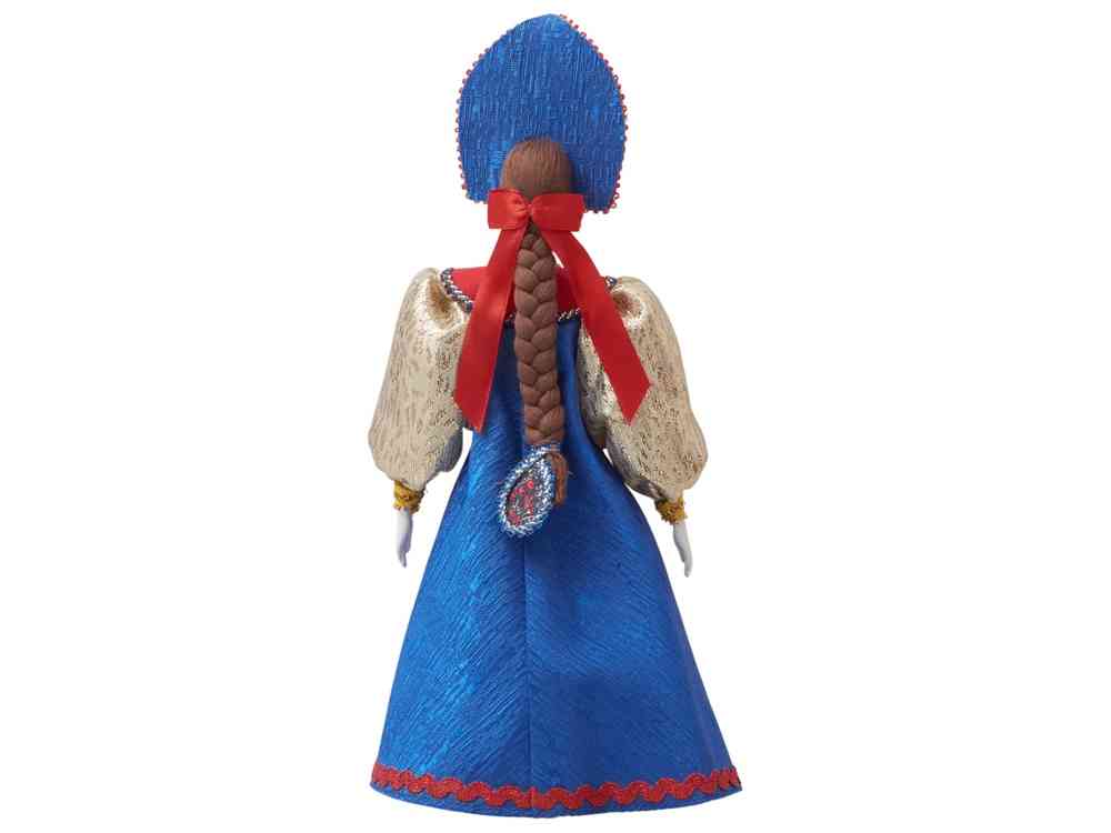 Подарочный набор: кукла фарфоровая, мёд с миксом из орехов - 18