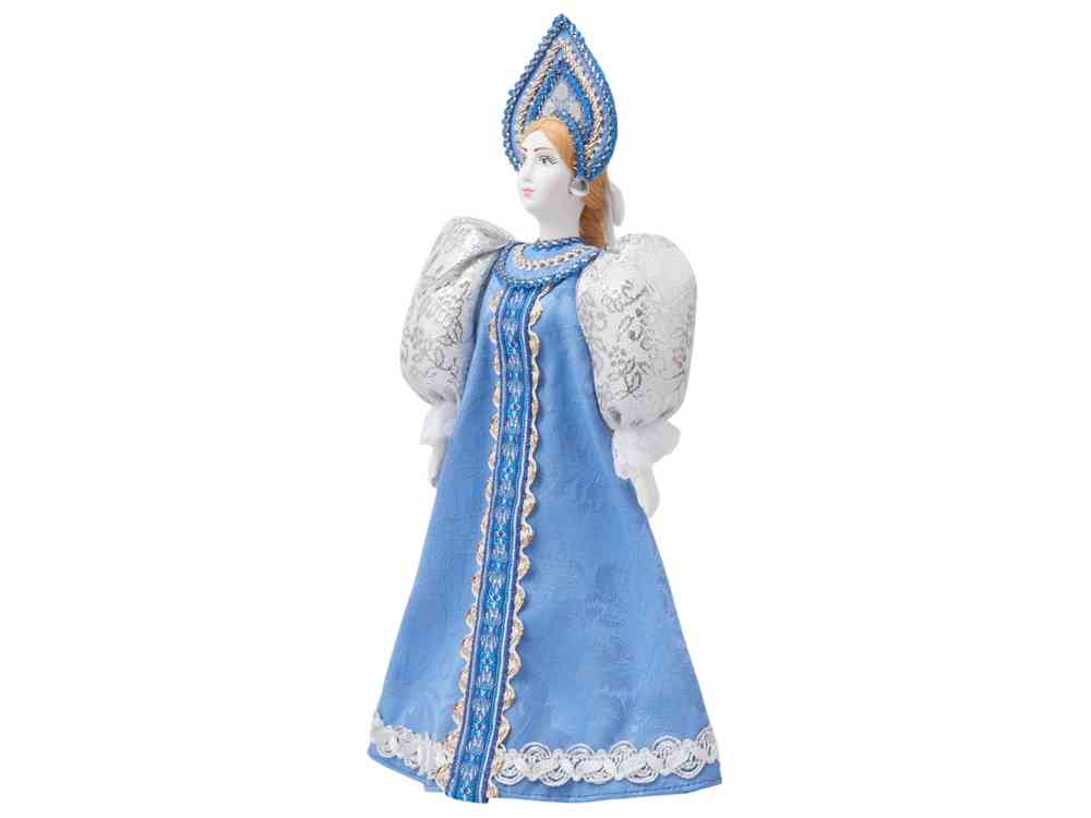 Подарочный набор: кукла фарфоровая, мёд с миксом из орехов - 4